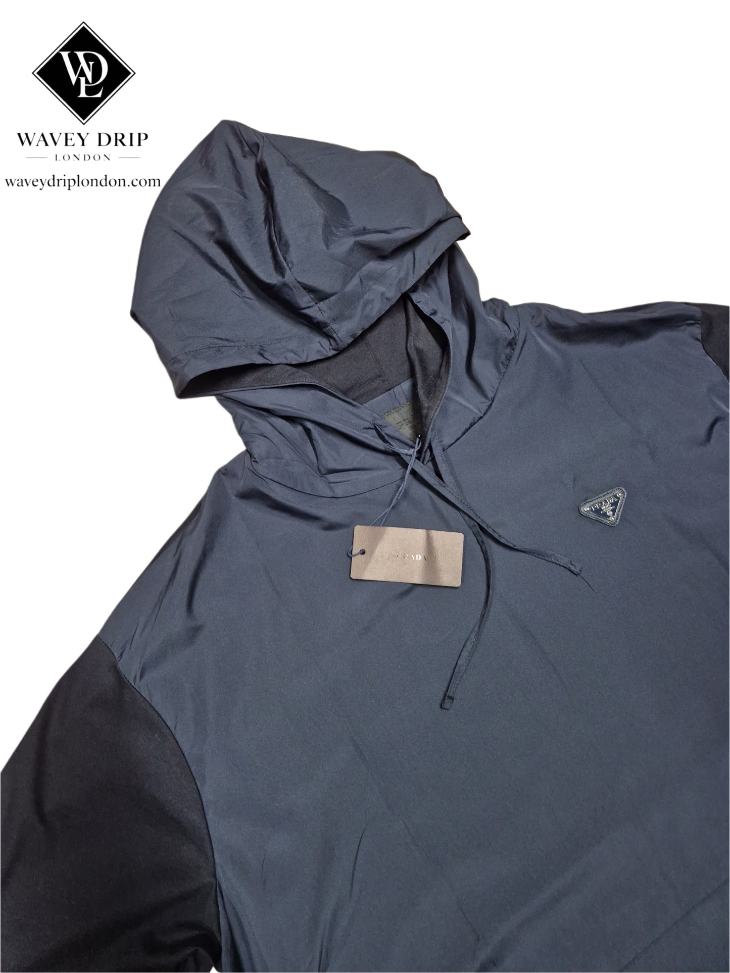 Prada Technical Short Sleeve Hoody