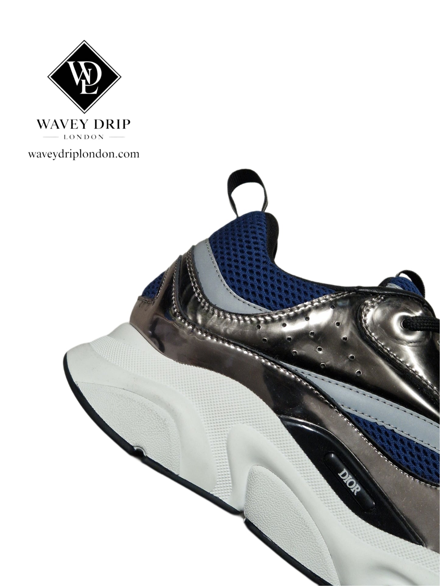Christian Dior B22 -Blue Silver