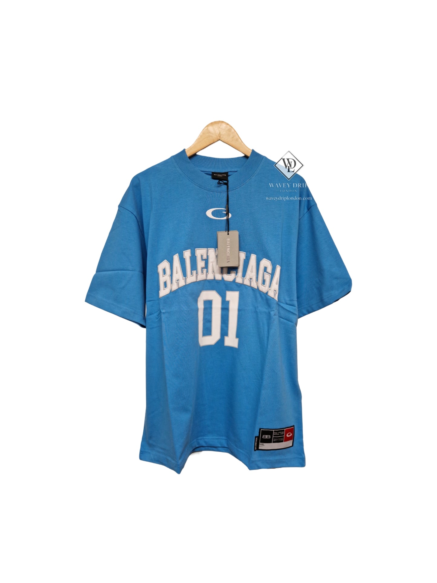Balenciaga Basketball Series Tshirt - Blue