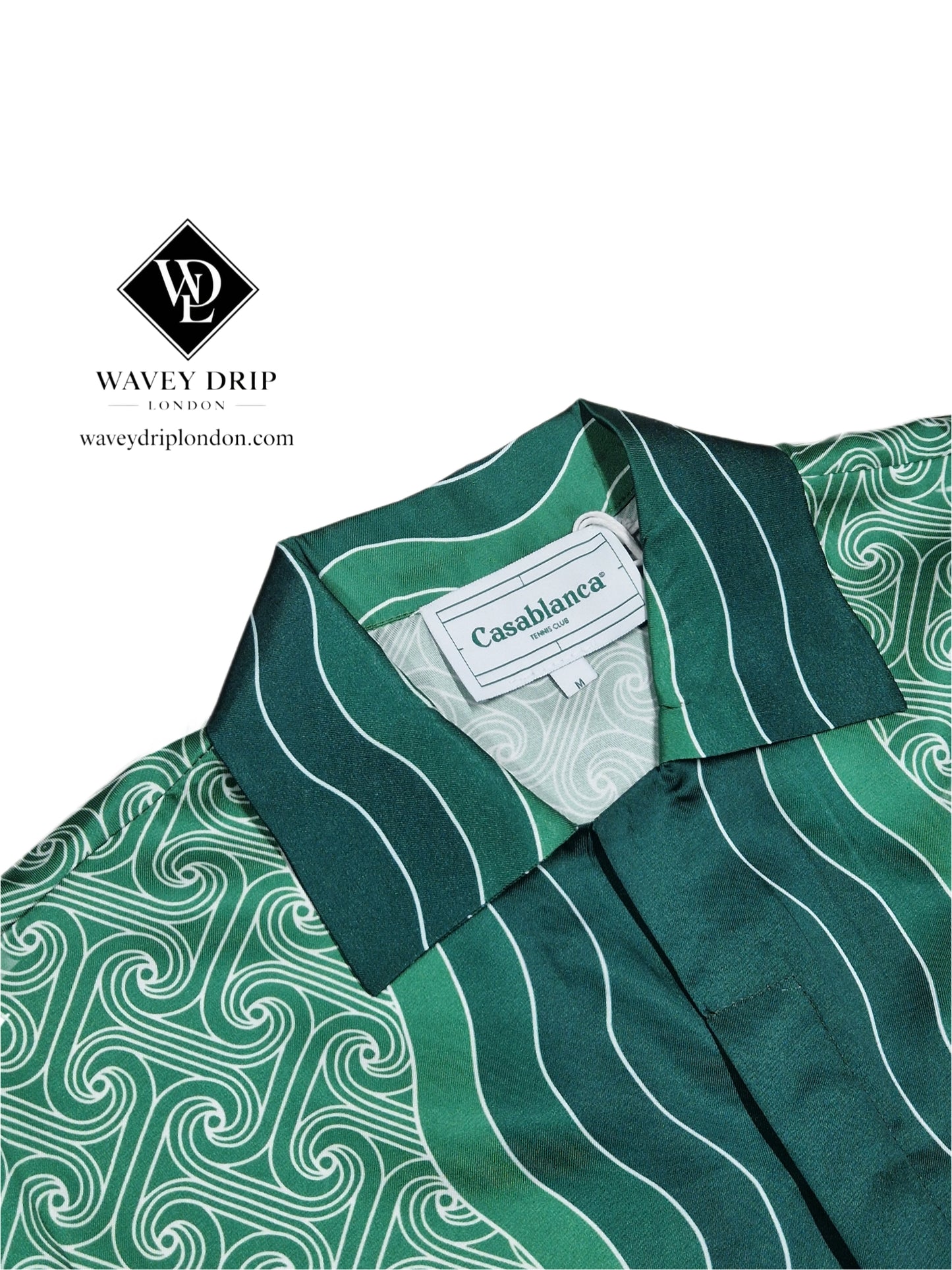 Casablanca Wave Pattern Short Set