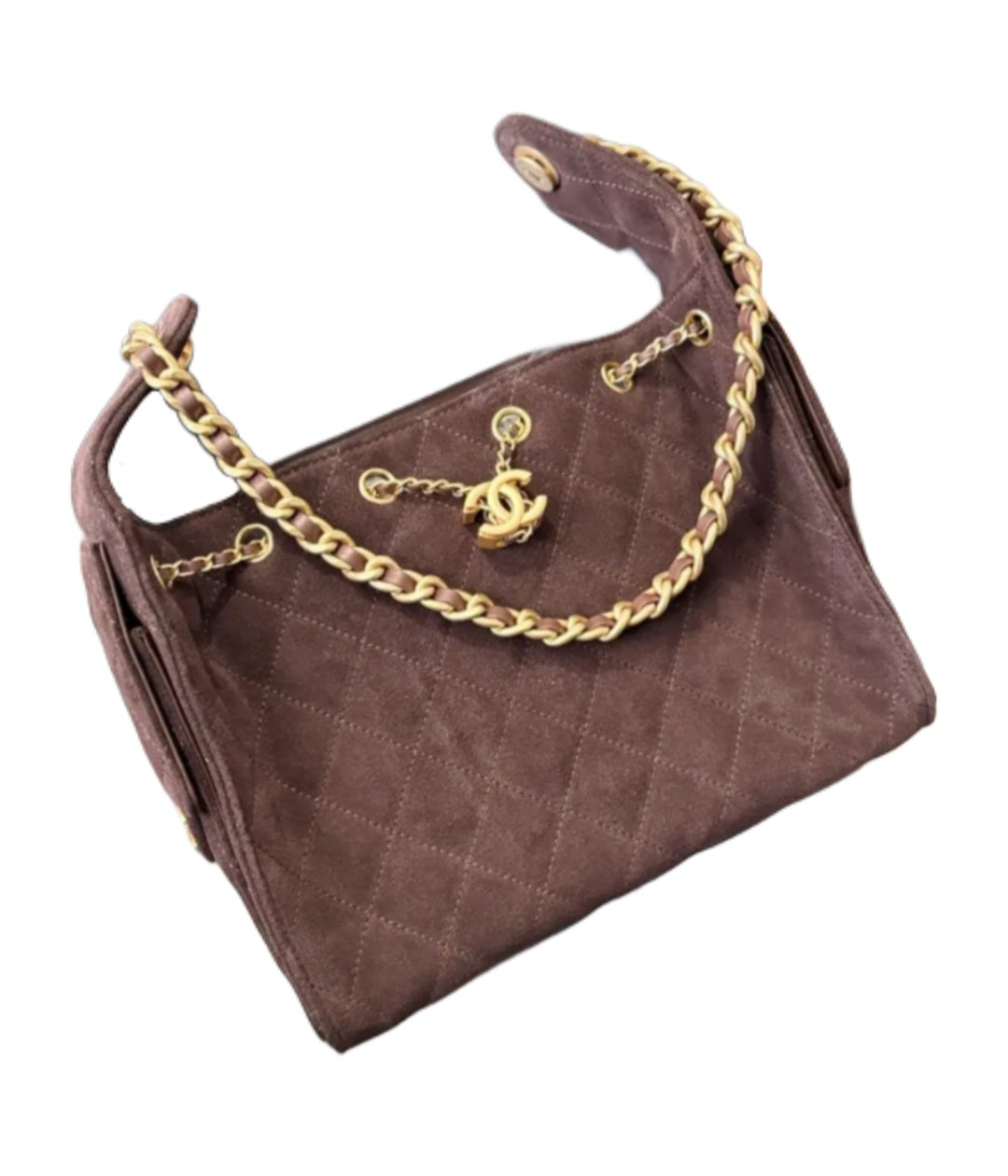 Chanel Suede Quilted Bag (big size)