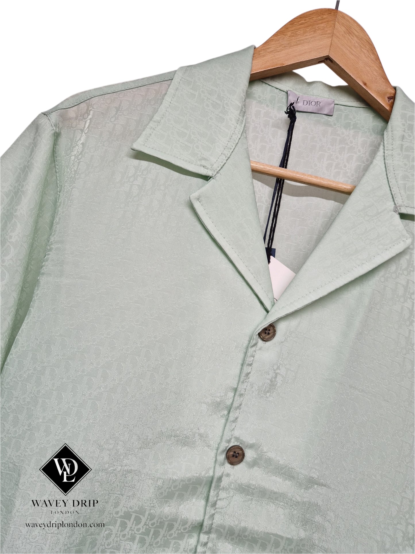 Christian Dior Oblique Short Sleeve Shirt