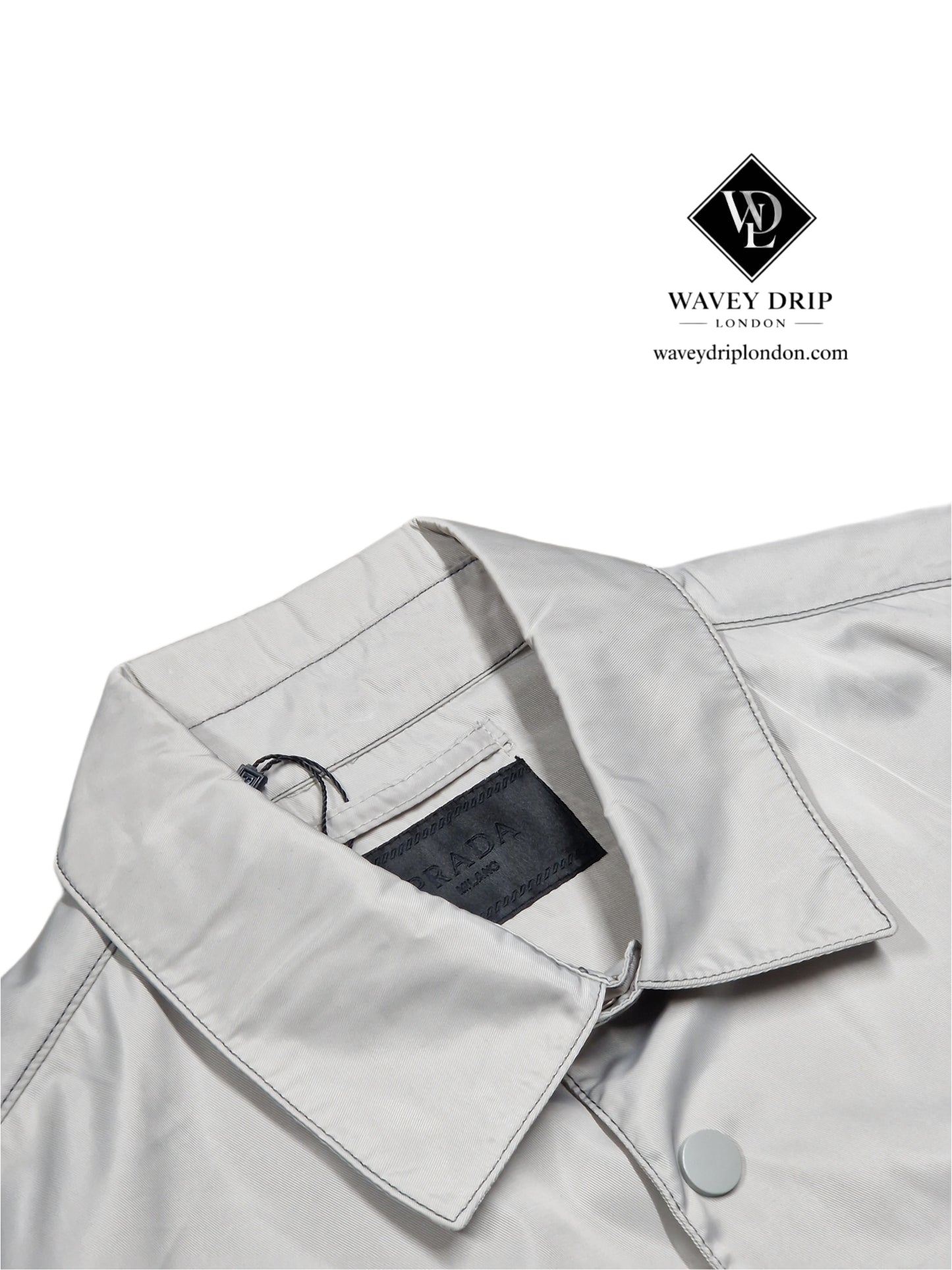 Prada Re-Nylon Shirt Grey