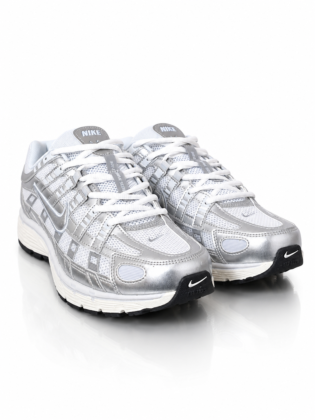 Nike P6000 White & Silver