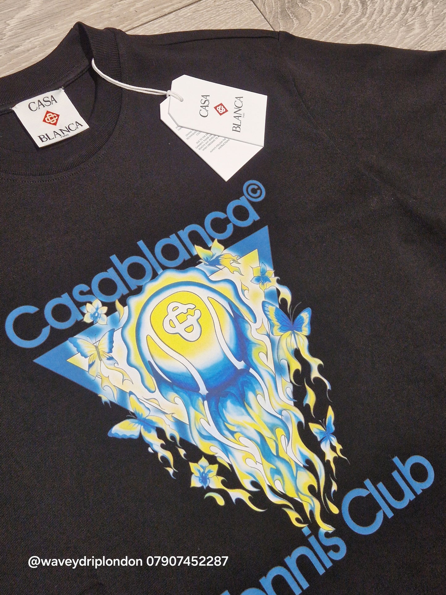 Casablanca Tennis Club T - Black