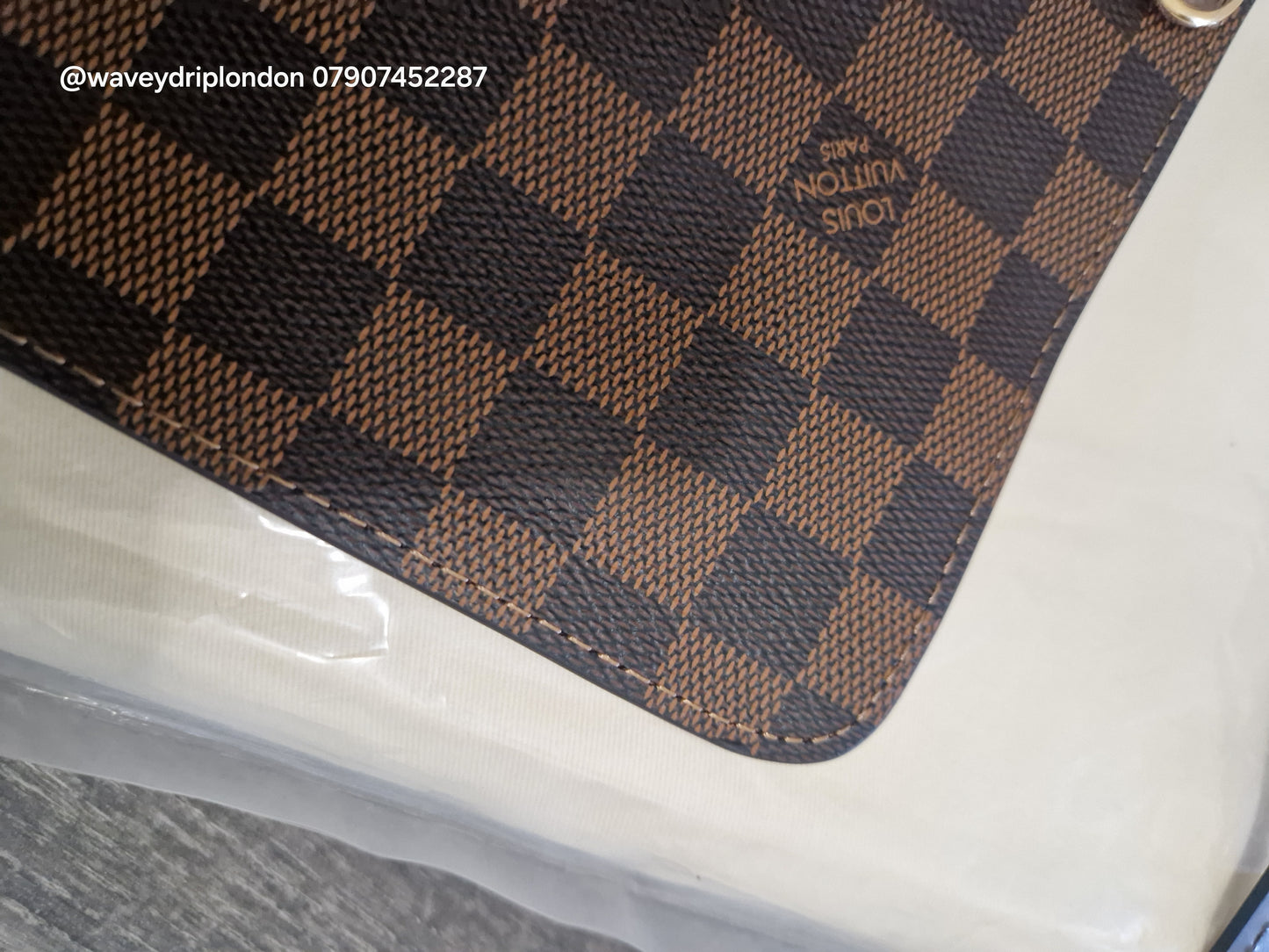 Louis Vuitton Neverfull MM Bag - Damier Ebene