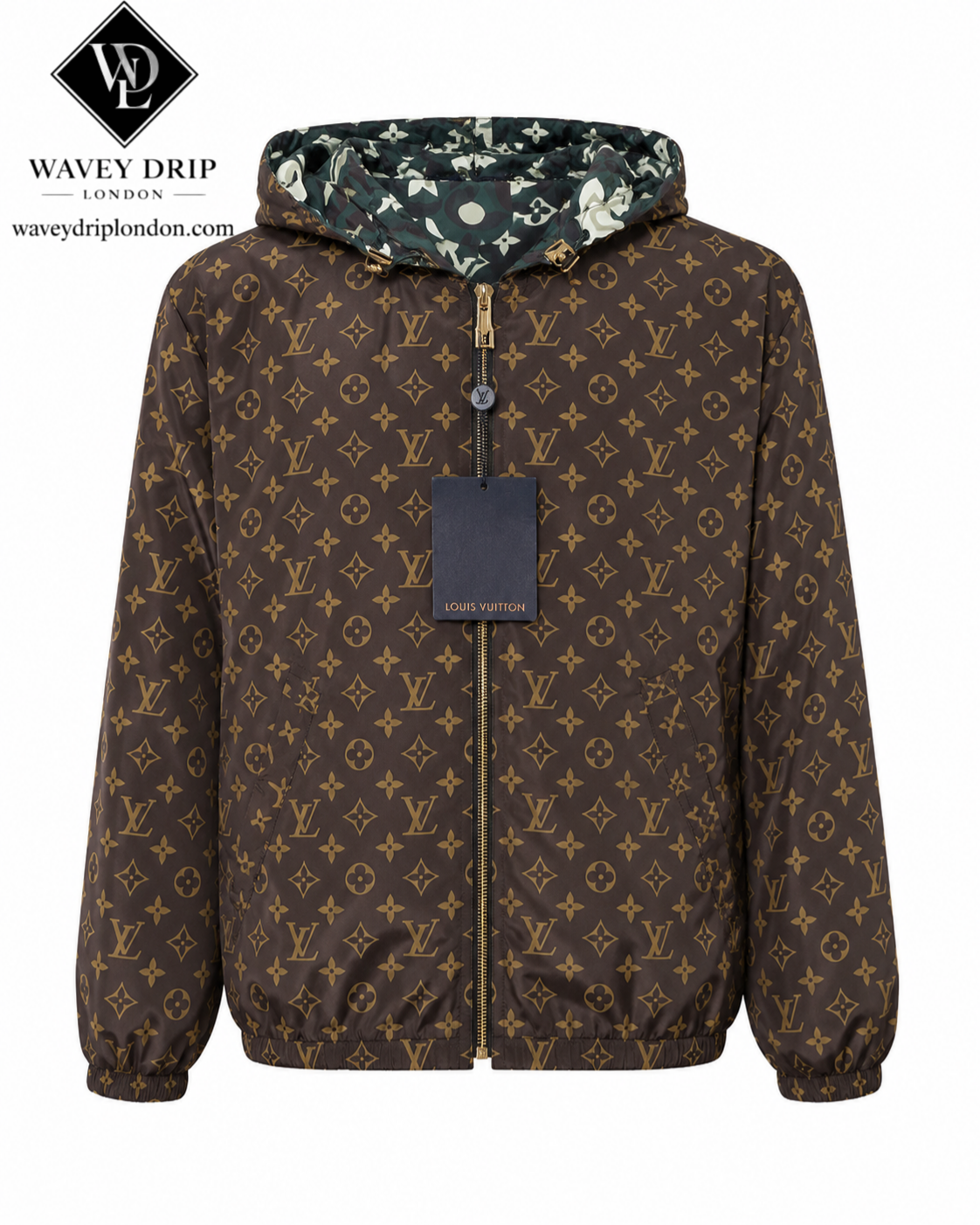 Louis Vuitton Monogram Reversible Camouflage Windbreaker
