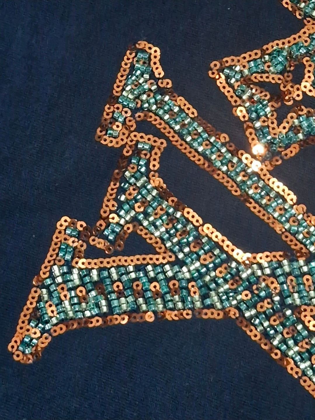 Louis Vuitton Lovers Sequin Logo Tshirt