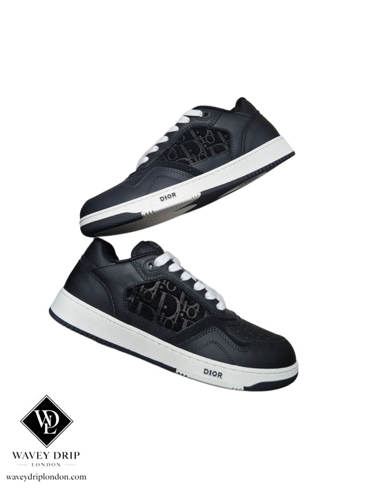 Christian Dior B27 - Black Oblique White Sole