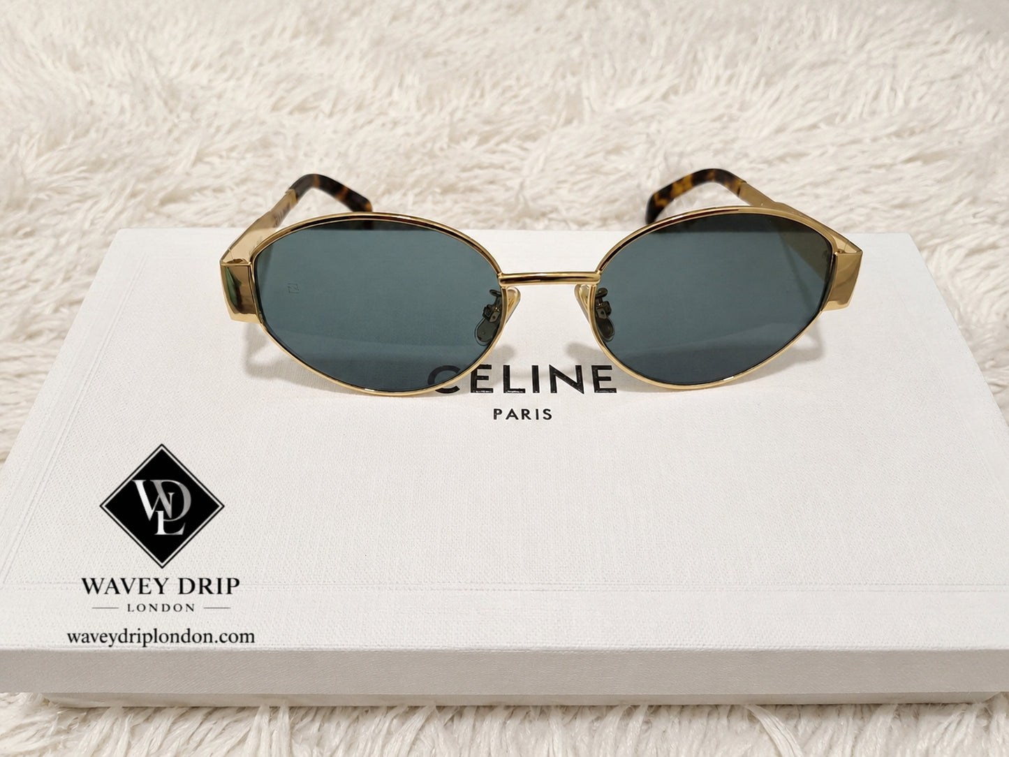 Celine Gold Sunglasses