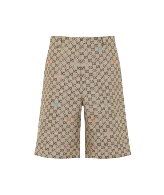 Gucci GG Monogram Canvas Shorts