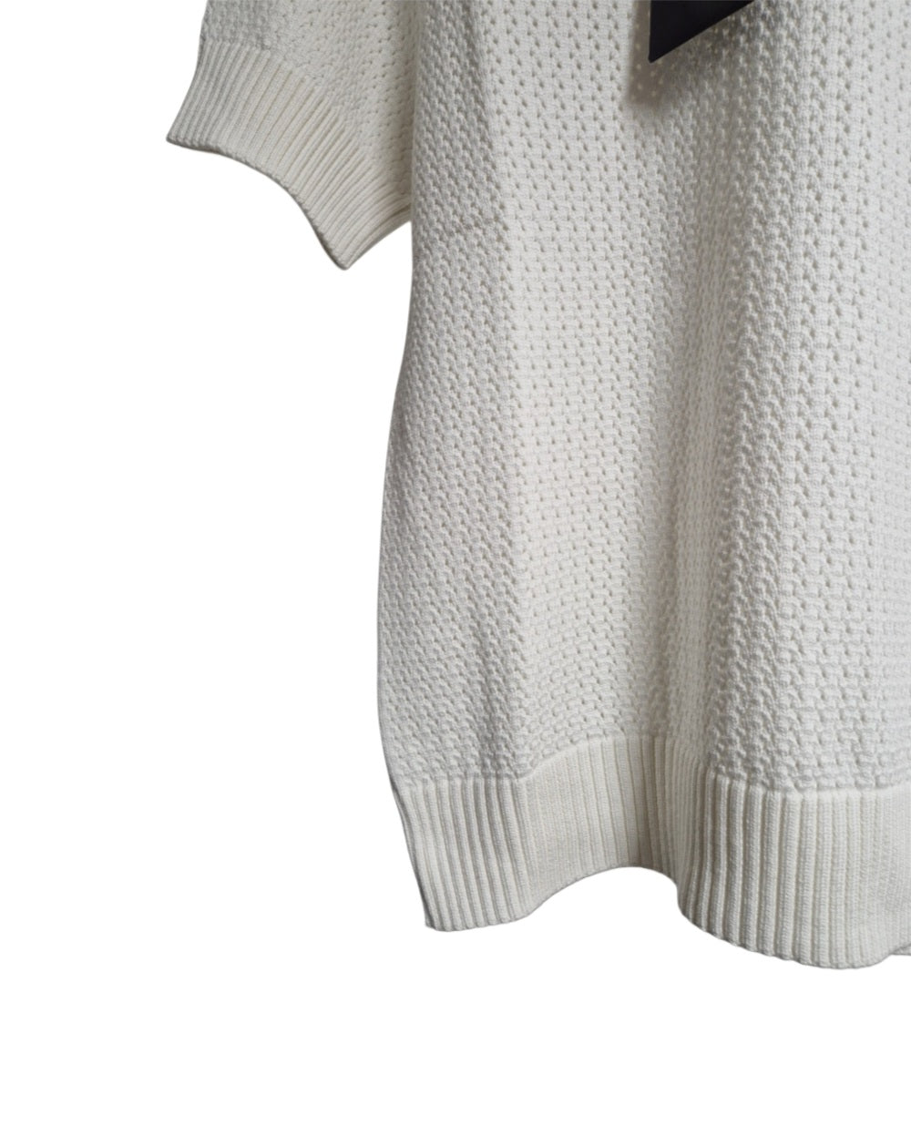 PRADA White Fine-Knit Two-Piece Set