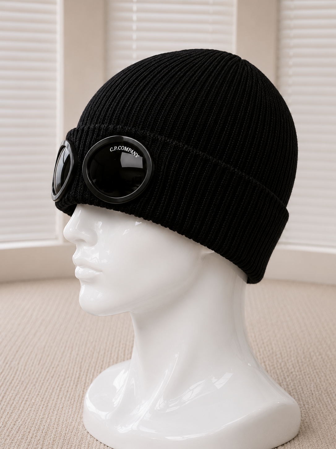 C.P Company Beanie - Black