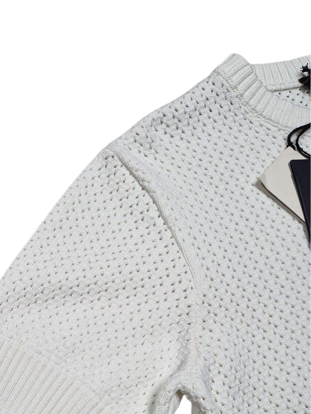 Prada Knit Tshirt & Shorts Set White