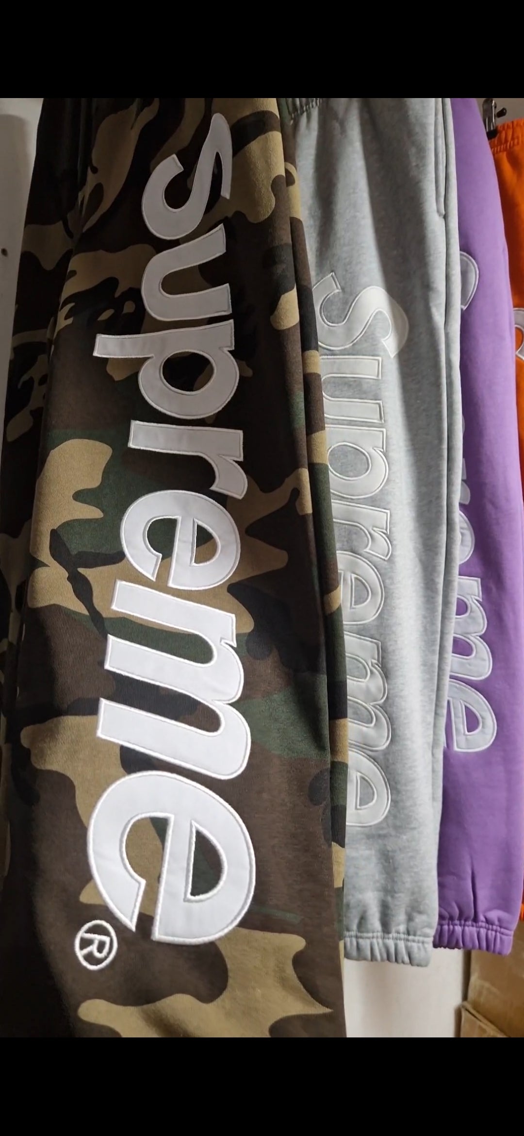 Supreme Camo Tracksuit
