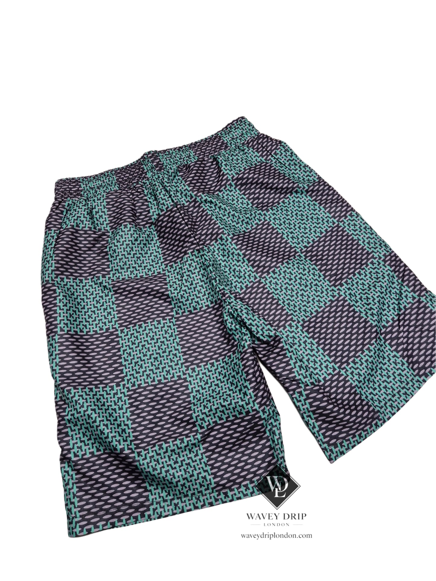 Louis Vuitton Damier Silk Shorts