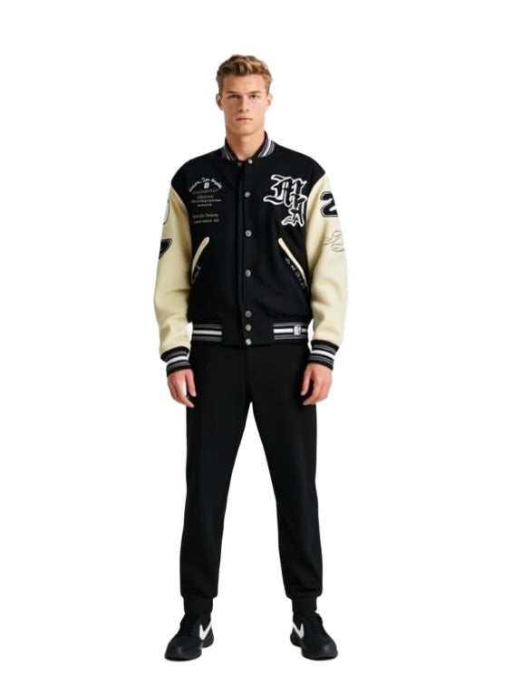 Varsity Jacket Black