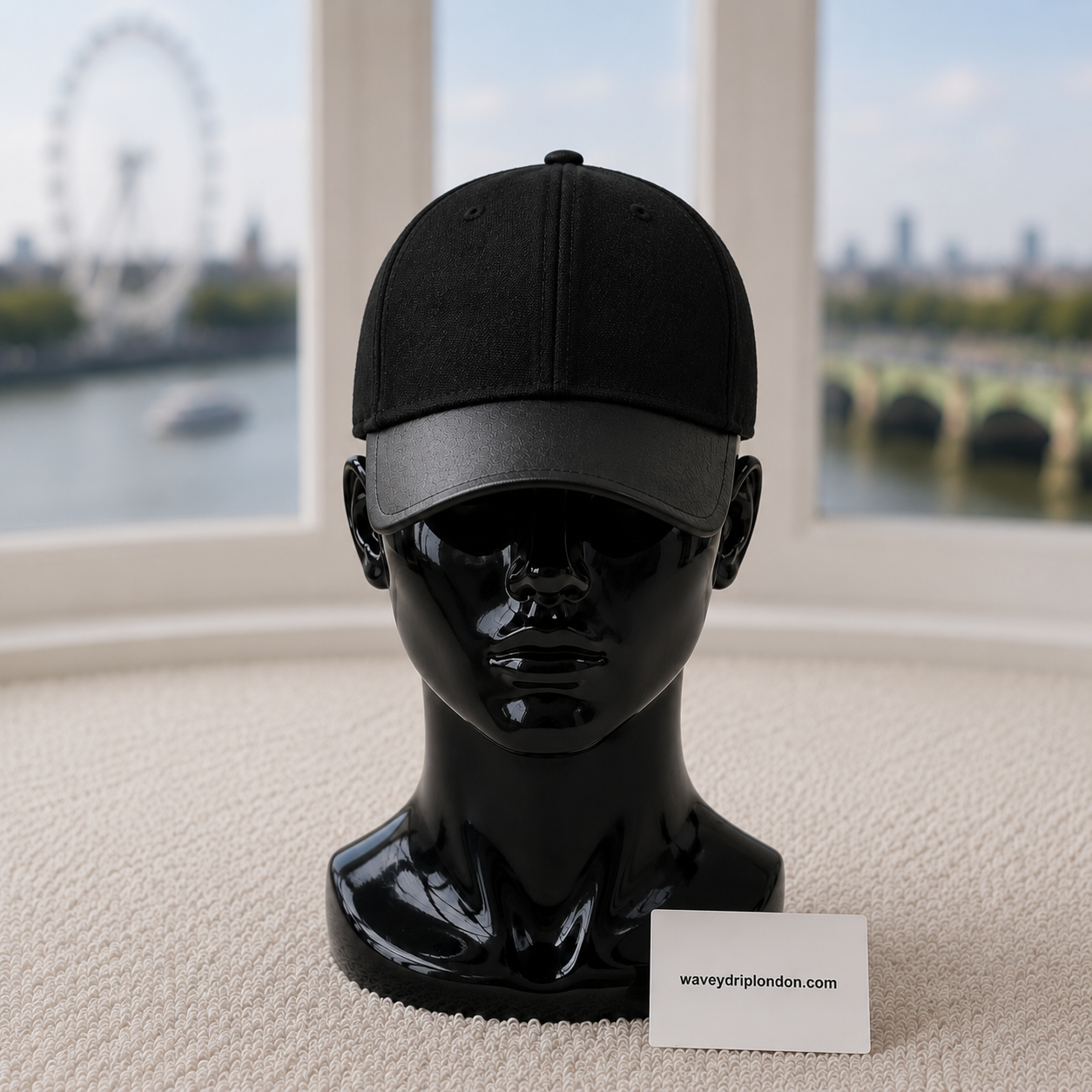 Hermés Cap - Triple Black