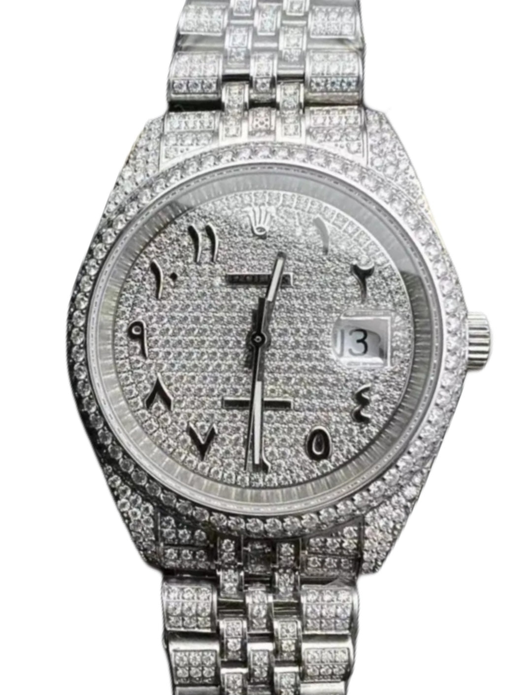Rolex Bust Down 41mm (zirconia stones)