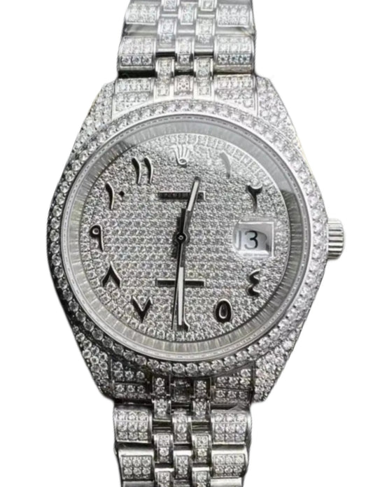 Rolex Bust Down 41mm (zirconia stones)