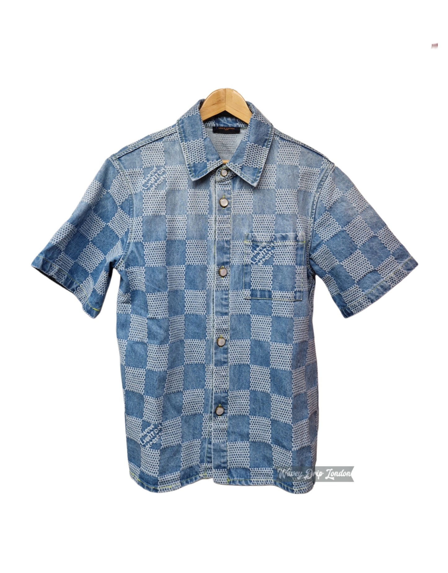 Louis Vuitton Damier Denim Polo