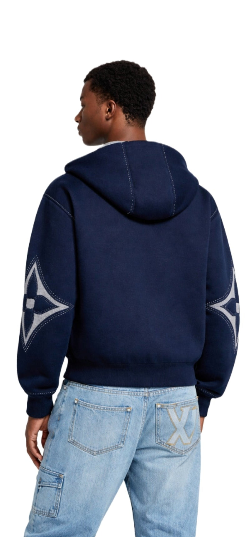 Monogram logo hoodie
