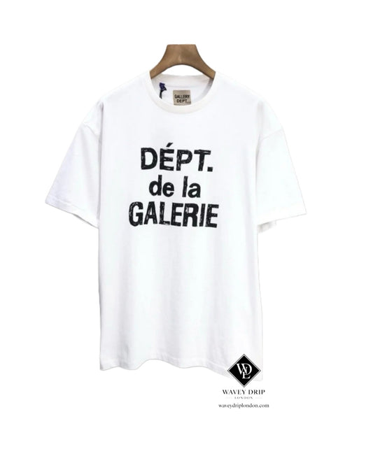 Gallery Dept. Dept de la Galerie White Graphic T-Shirt