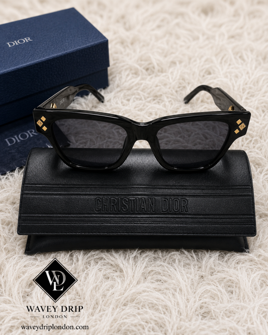 Christian Dior Diamond Detail Sunglasses