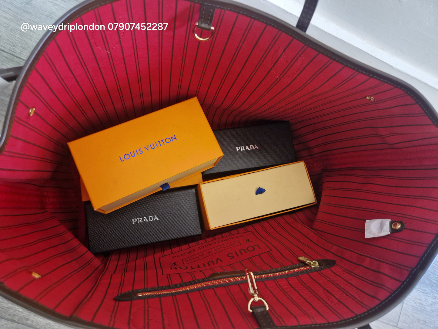 Louis Vuitton Neverfull MM Bag - Damier Ebene