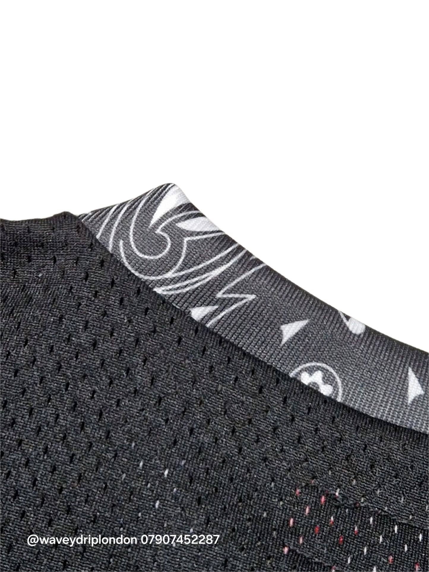 Supreme '39' Mesh Football Jersey – Black