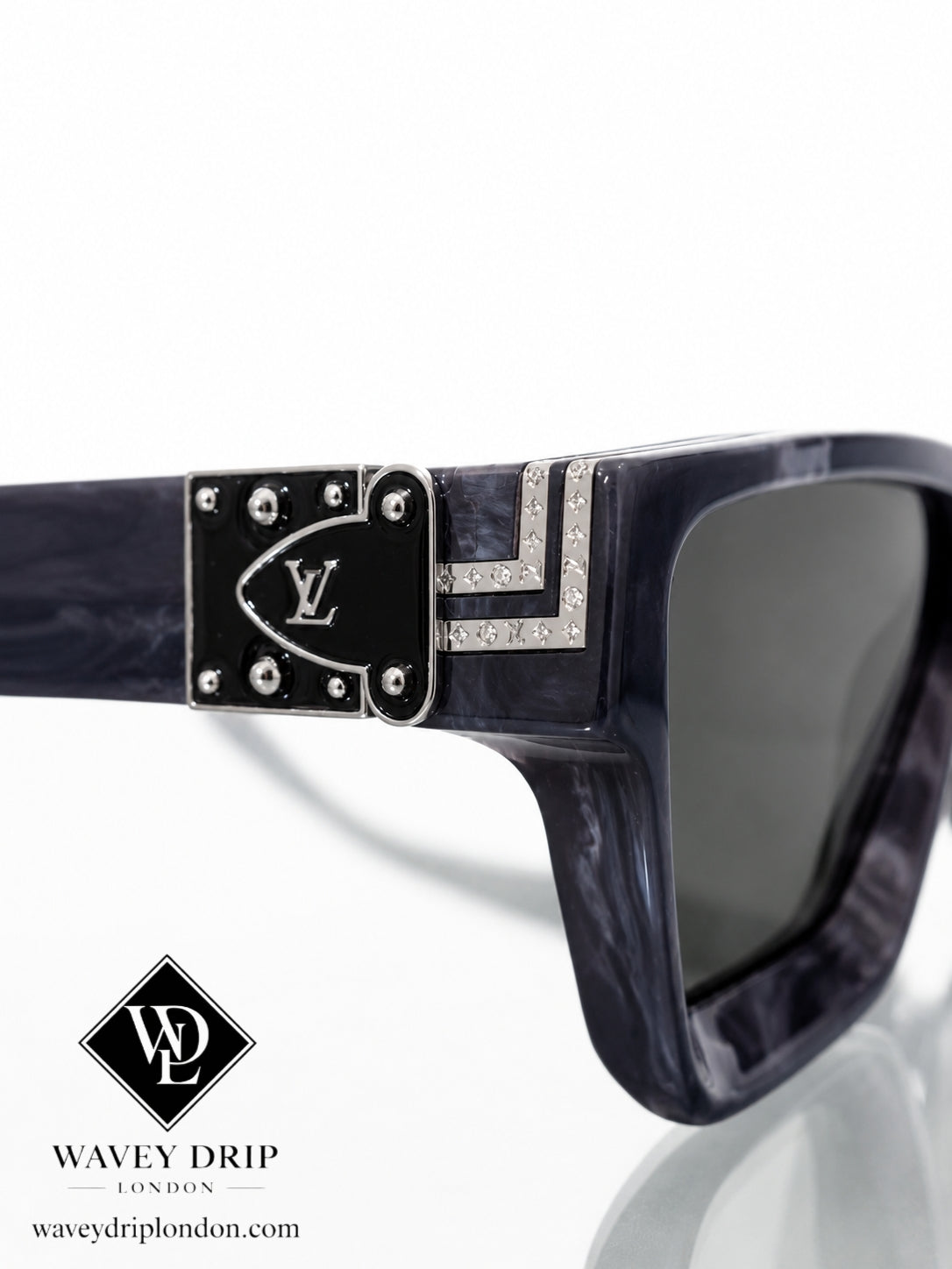 Louis Vuitton Millionaire Sunglasses Marble Charcoal Grey