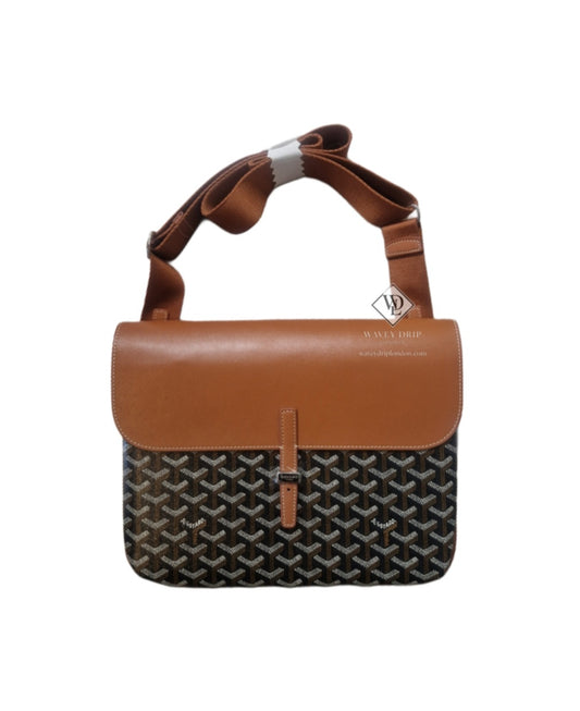 Goyard Coursier Messenger Bag - Tan